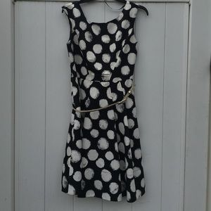Black and White Dress