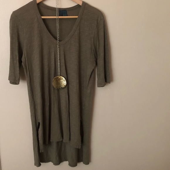 Anthropologie “Left of Center” Basic Tee - Picture 1 of 1