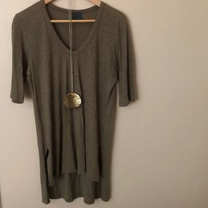 Anthropologie “Left of Center” Basic Tee