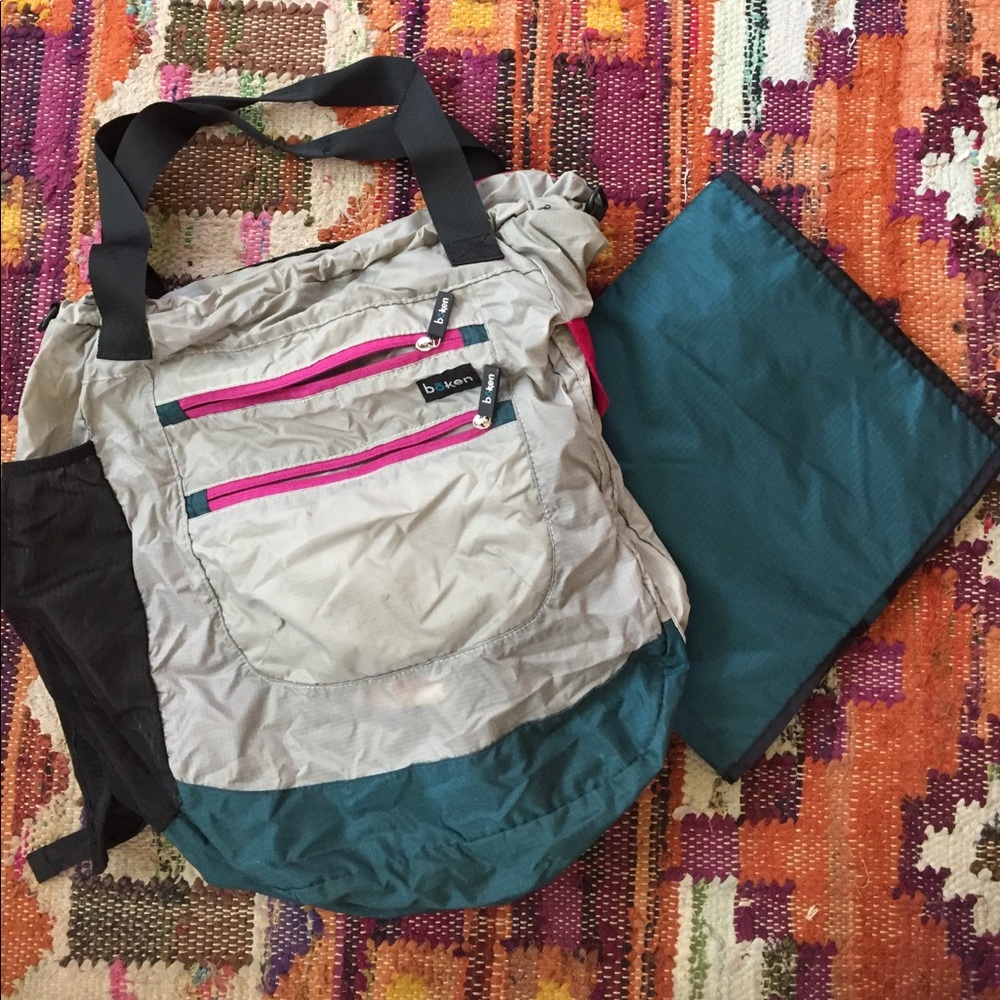 Boken Diaper Bag