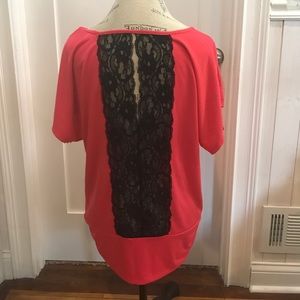 Maurices brand. Coral dolman style shirt