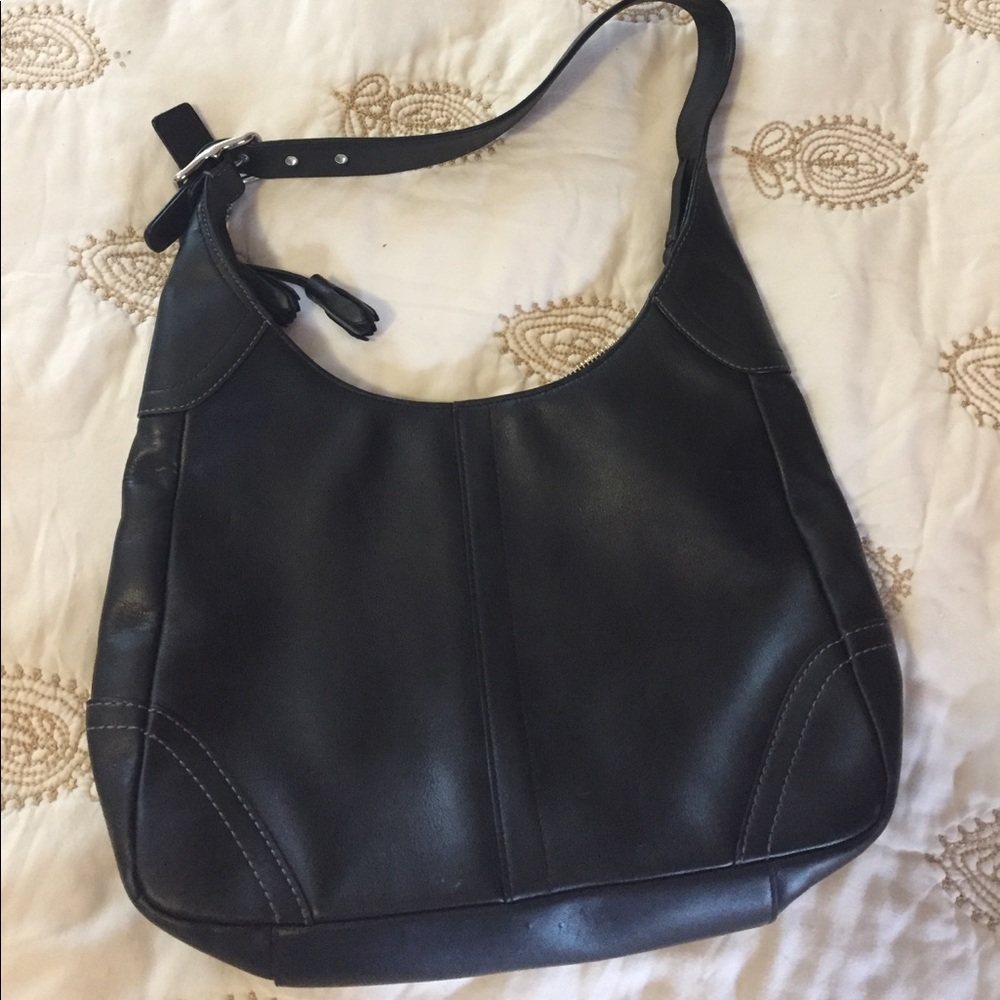 Black Coach Tote Bag