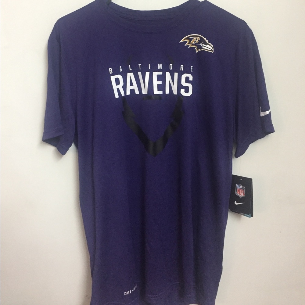 SOLD BNWT Nike Baltimore Ravens Dri-fit T-shirt