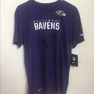 SOLD BNWT Nike Baltimore Ravens Dri-fit T-shirt
