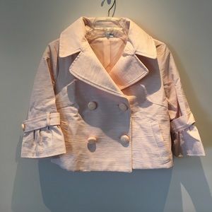 Made in Korea. Pink jewel sleeve jacket.