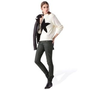 Jeans Diesel Fille - Taille 8 Ans - Super Slim Skinny Stretch - Neuf Avec Étiquettes
