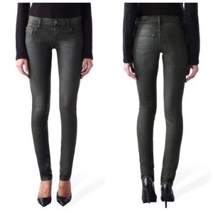 Jeans Diesel Femme Noir Modèle Grupee - Coupe Skinny, Taille W28 L32 - Neuf Avec étiquettes