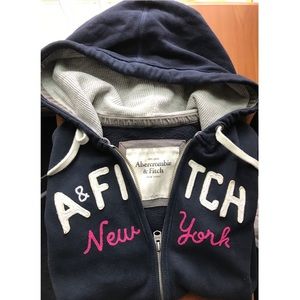 Abercrombie and Fitch Zippered Hoodie