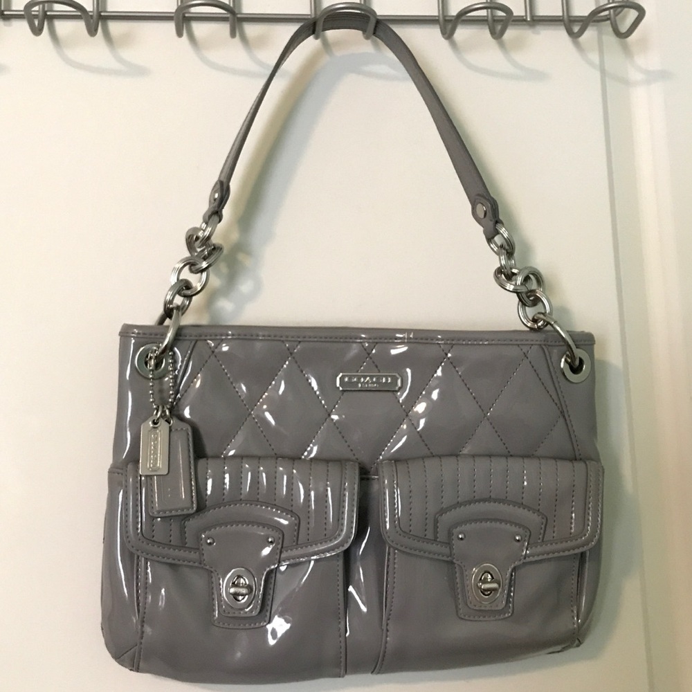 COACH Poppy Liquid Gloss Leather Purse 18678