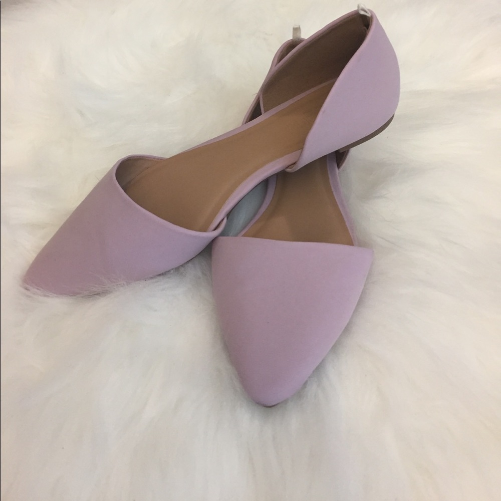 Lilac old navy flats size 6