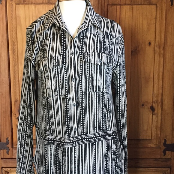 Free People Striped Tunic or Dress - Picture 2 of 5