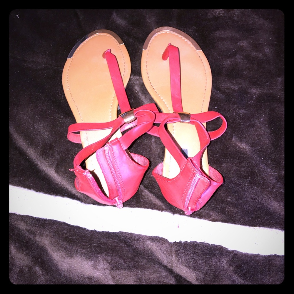 Cute Red Summer Sandal