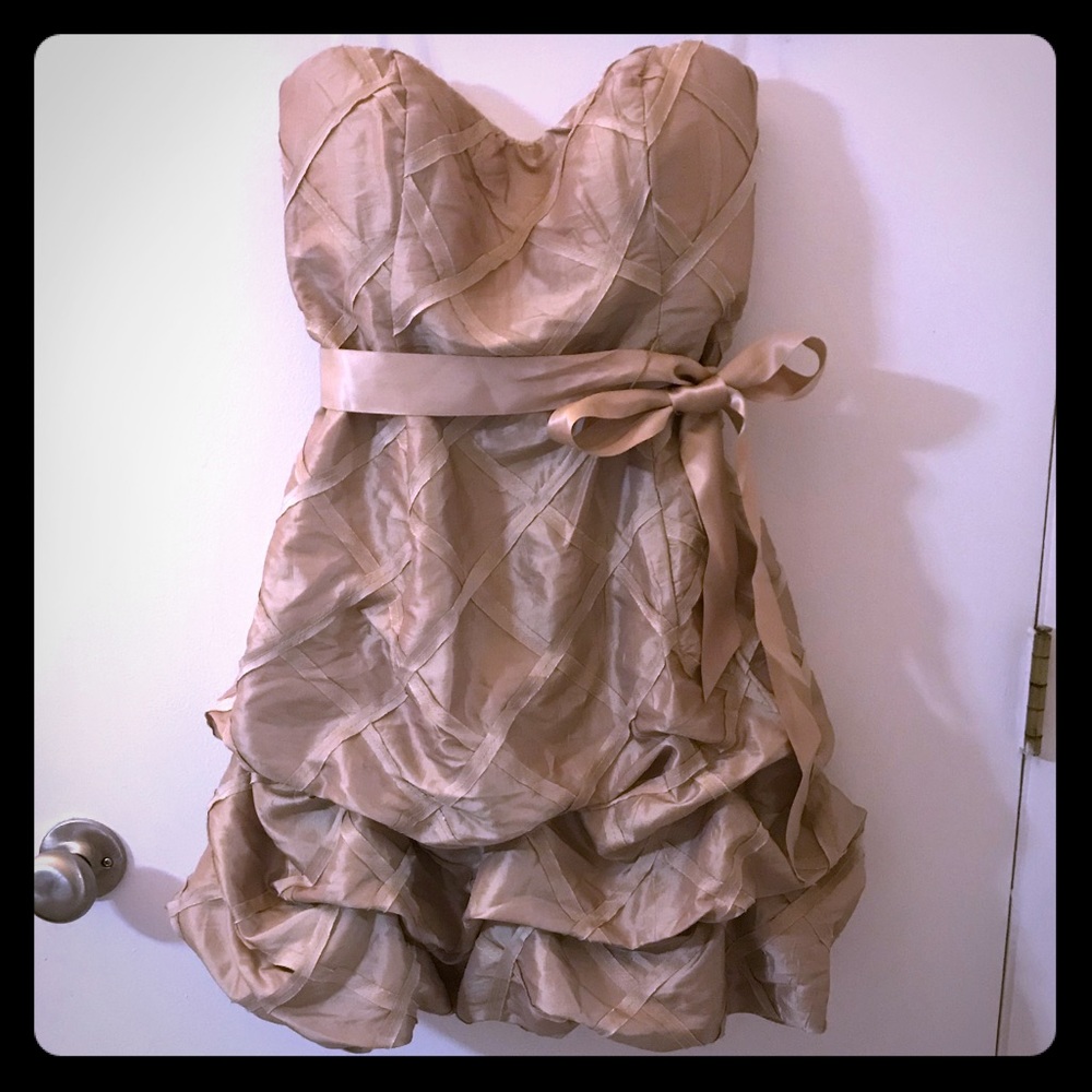 NWT My Michelle strapless dress (5)