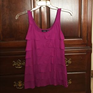 Apt. 9 Ruffle Front Tank