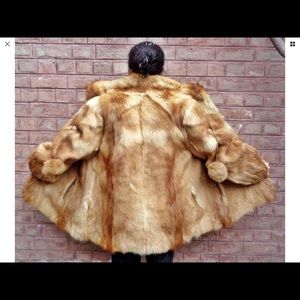 Red Fox fur coat