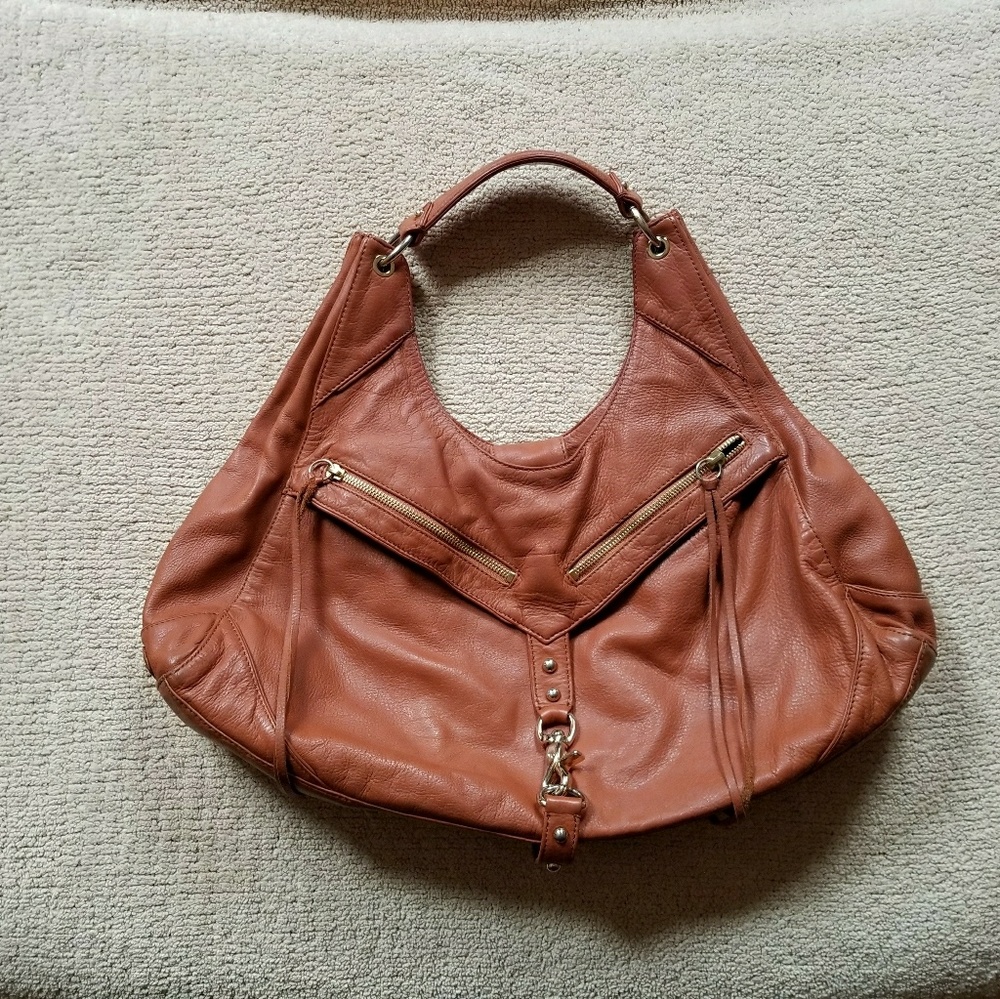 Botkier cognac color soft leather purse