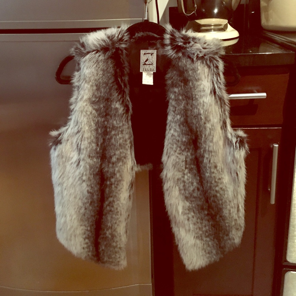 Glamorous faux fur vest