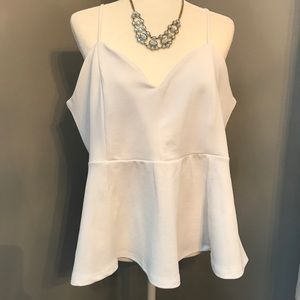 NWT H&M white tank top