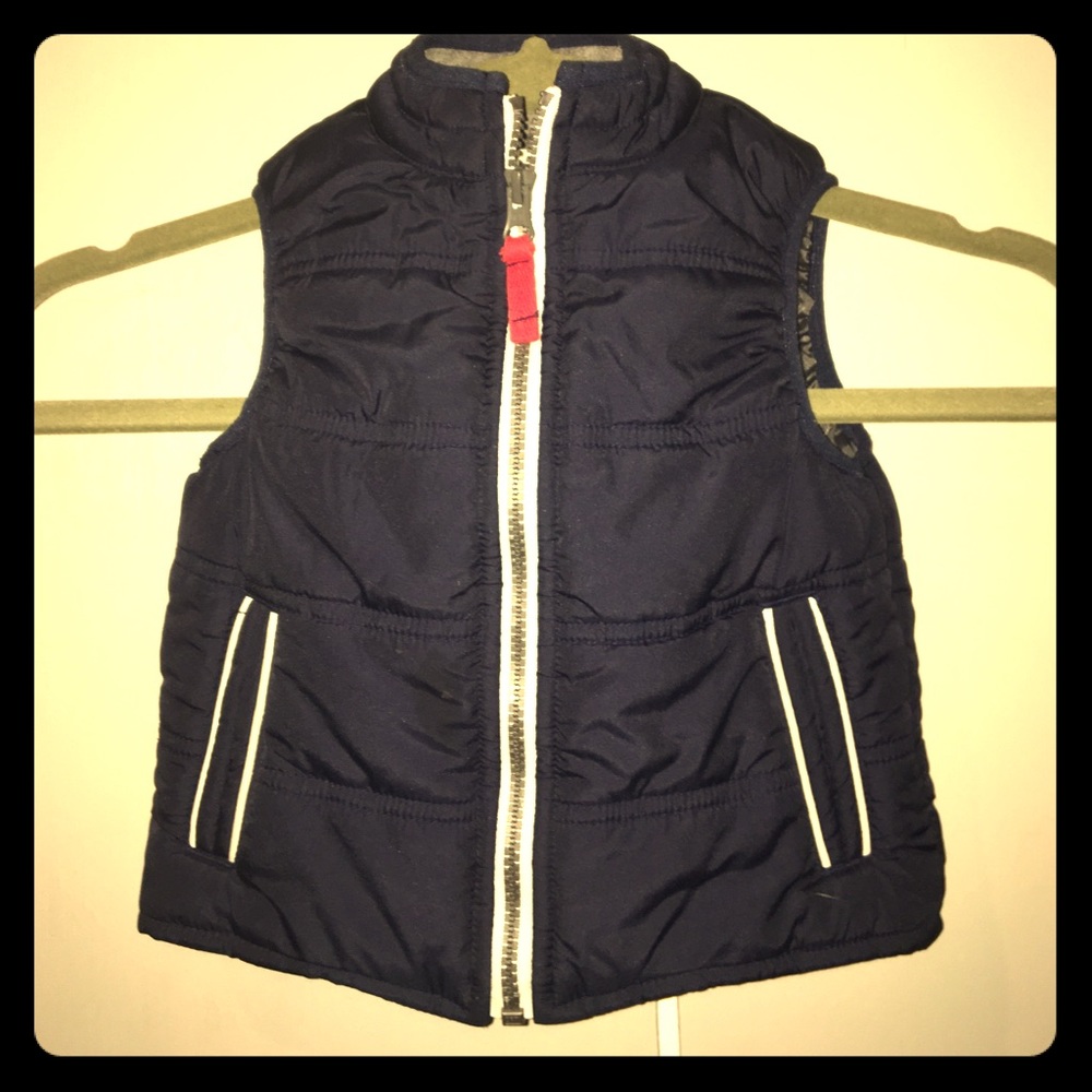 Carter's navy vest