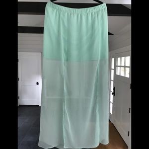 Express Layered Sheer Skirt