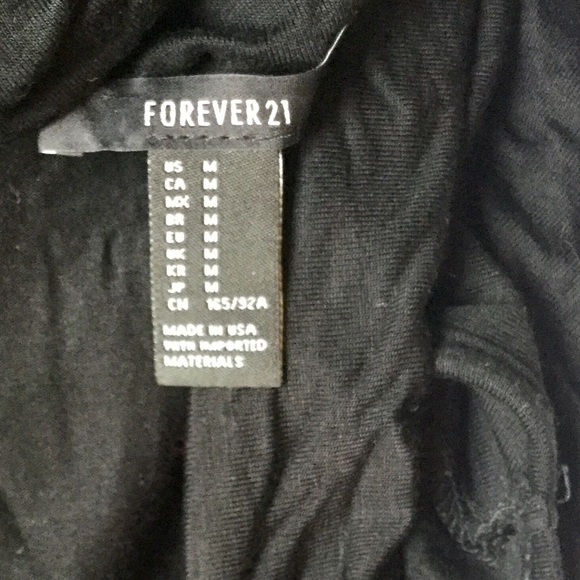 Black open back blouse tank top ✨ - Picture 4 of 4