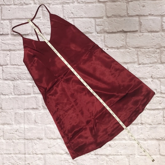 Red Satin Dress - Picture 4 of 4