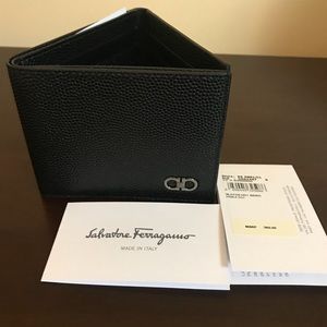 Salvatore Ferragamo Ten Forty One Trifold Wallet.