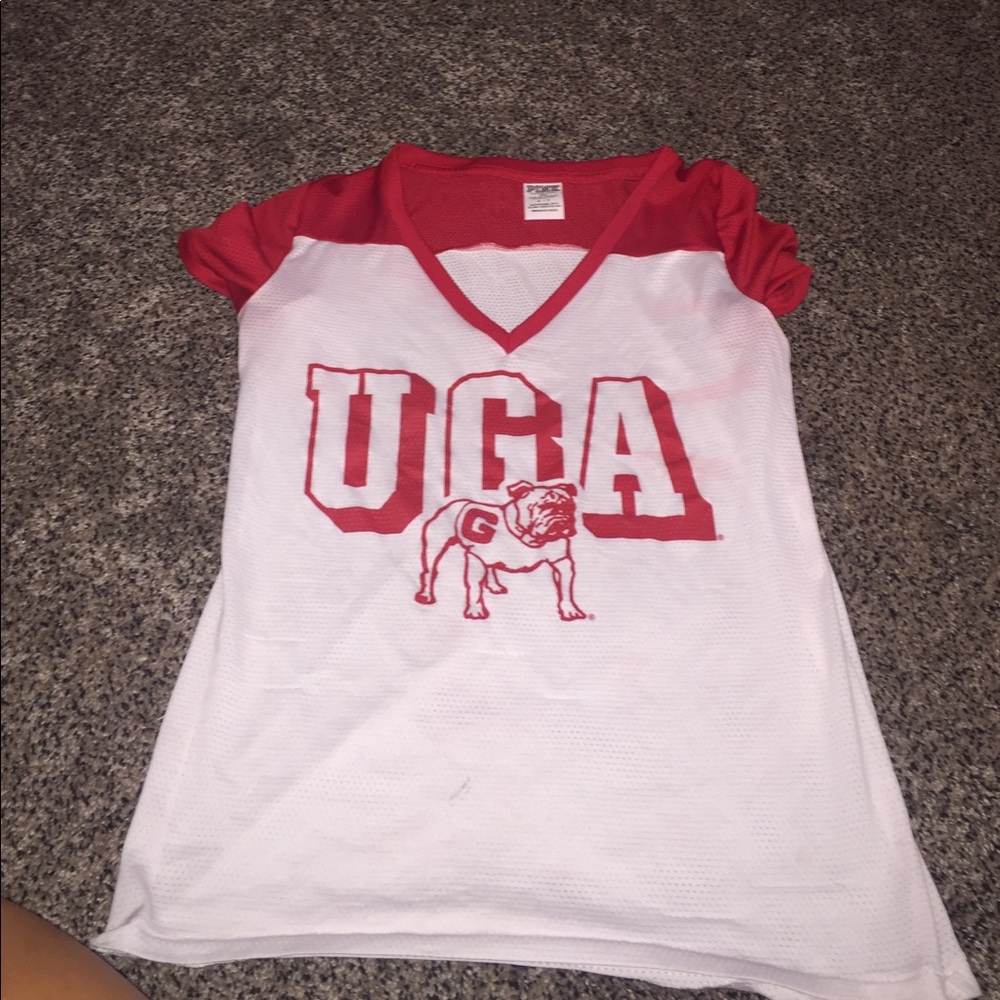 Pink VS UGA shirt