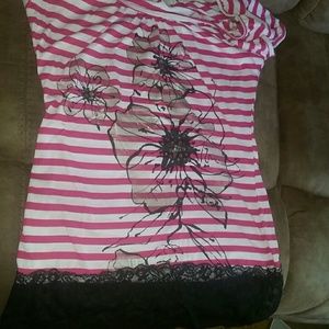 Cap sleeve blouse