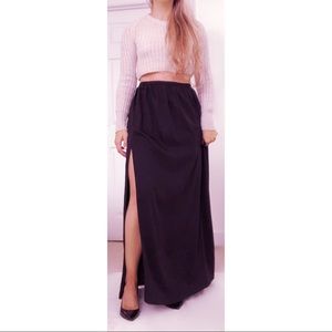 Zara Maxi Skirt Black