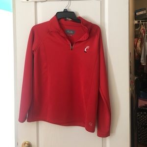 University of Cincinnati quarter zip
