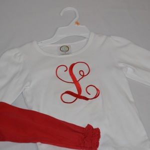 BUNDLE! “L” Initial Dress and Shirt Bundle