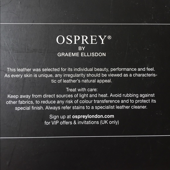 NWT Osprey London Navy and Black Wallet - Picture 6 of 6