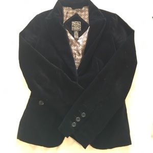 Lucky Brand velvet blazer