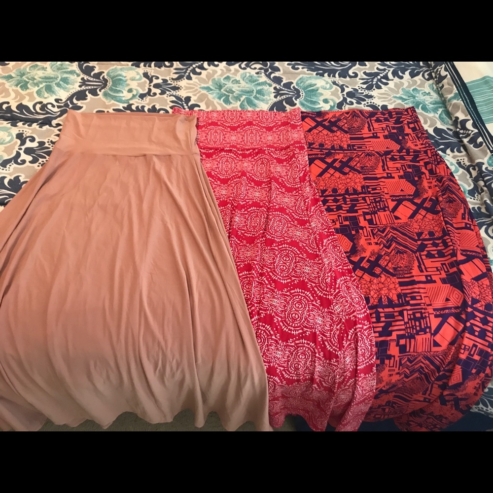 NWOT LuLaRoe Maxi Skirts ALL SIZE SMALL