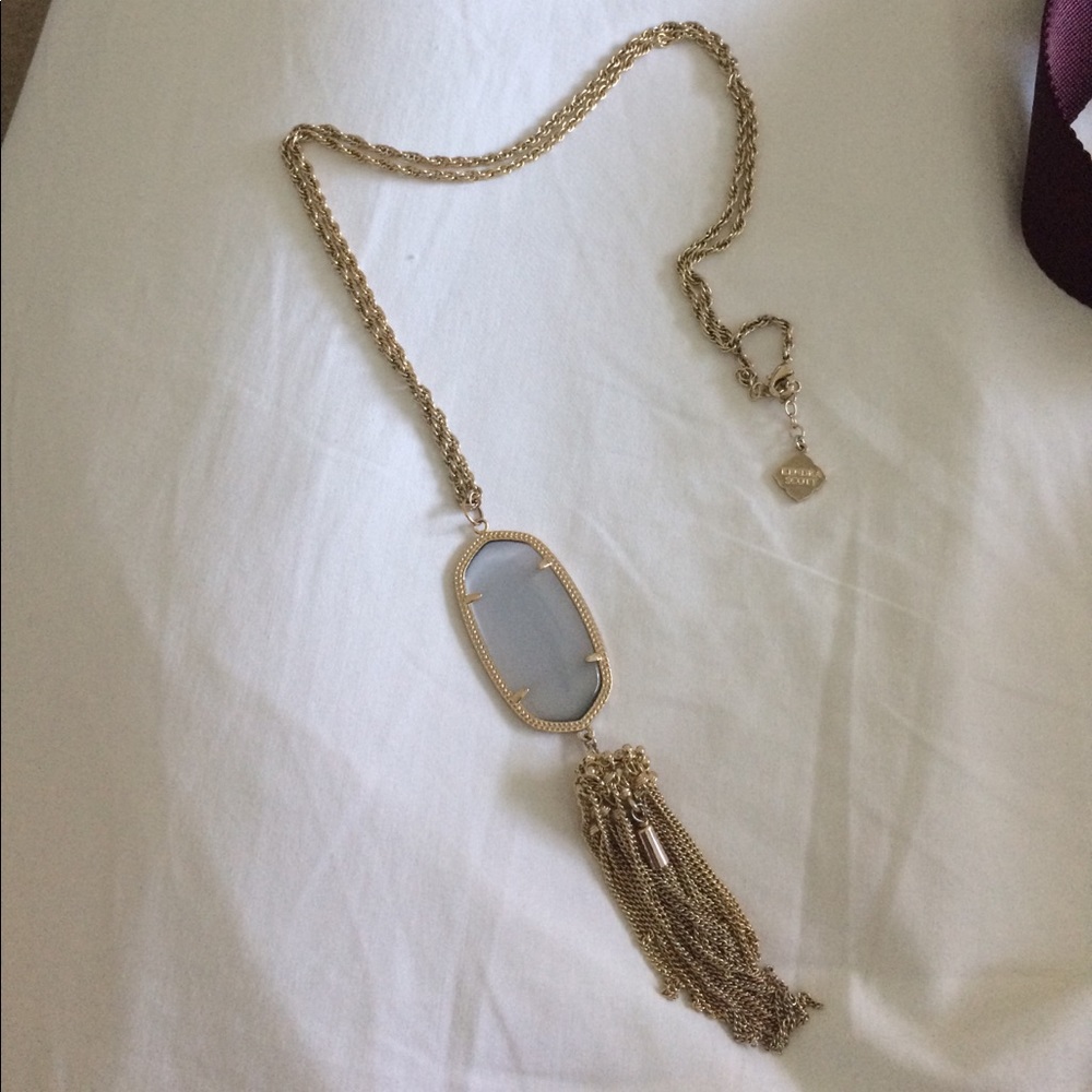 Clear Kendra Scott Necklace