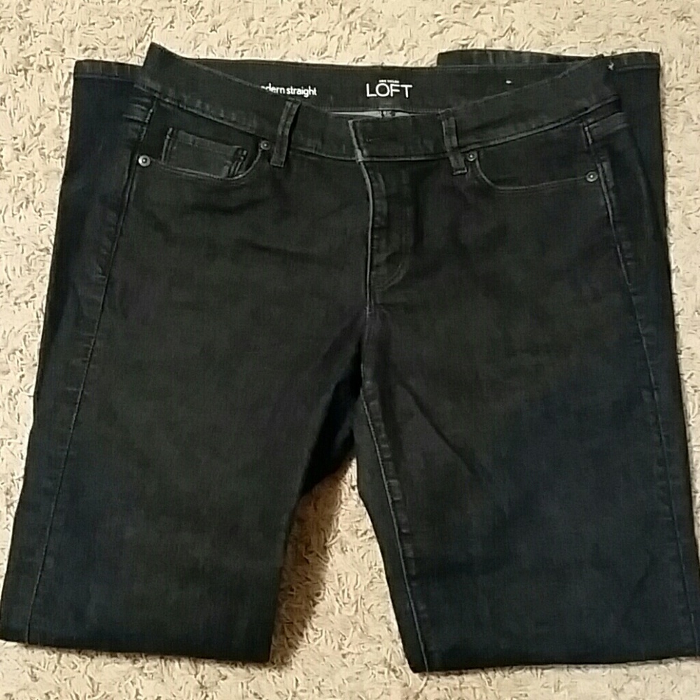 Ann Taylor Loft Modern Straight Jeans
