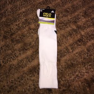 Adidas White Field Socks