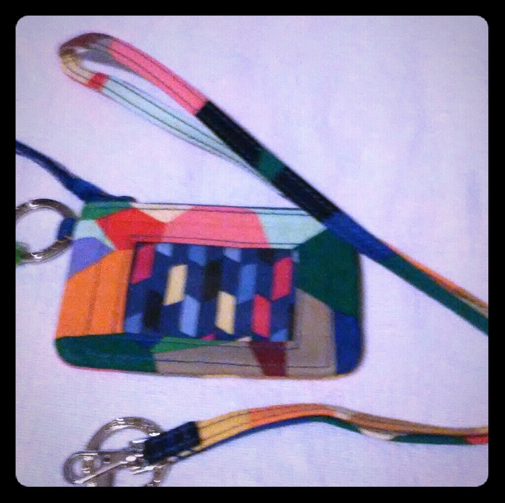 NWT Vera Bradley Zip ID Case Set Pop Art