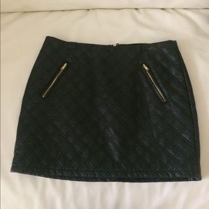 Express Faux Leather Skirt size 2