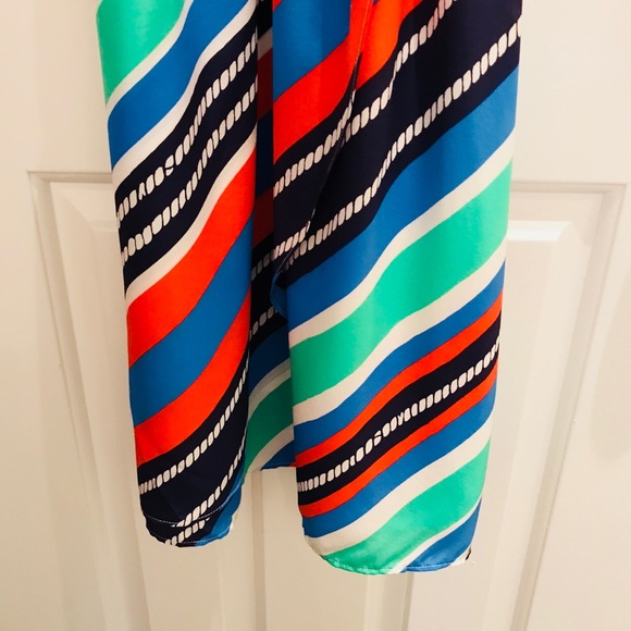 Lilly Pulitzer Kennett Dress Overboard Stripe - Picture 4 of 5