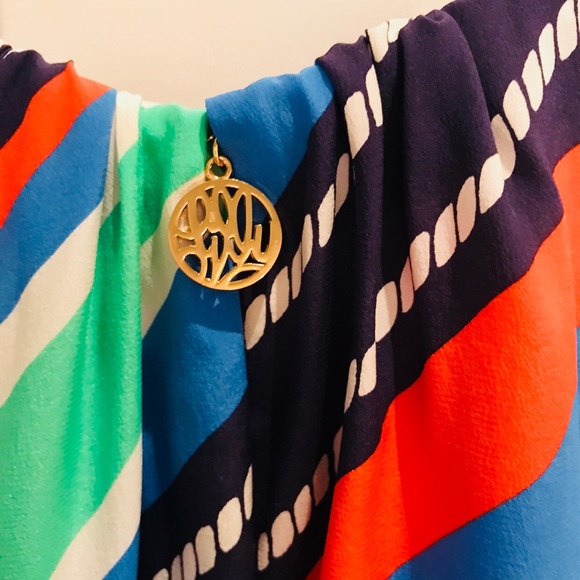 Lilly Pulitzer Kennett Dress Overboard Stripe - Picture 5 of 5