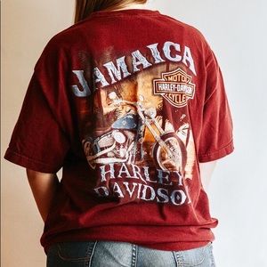 Jamaican Harley Davidson shirt