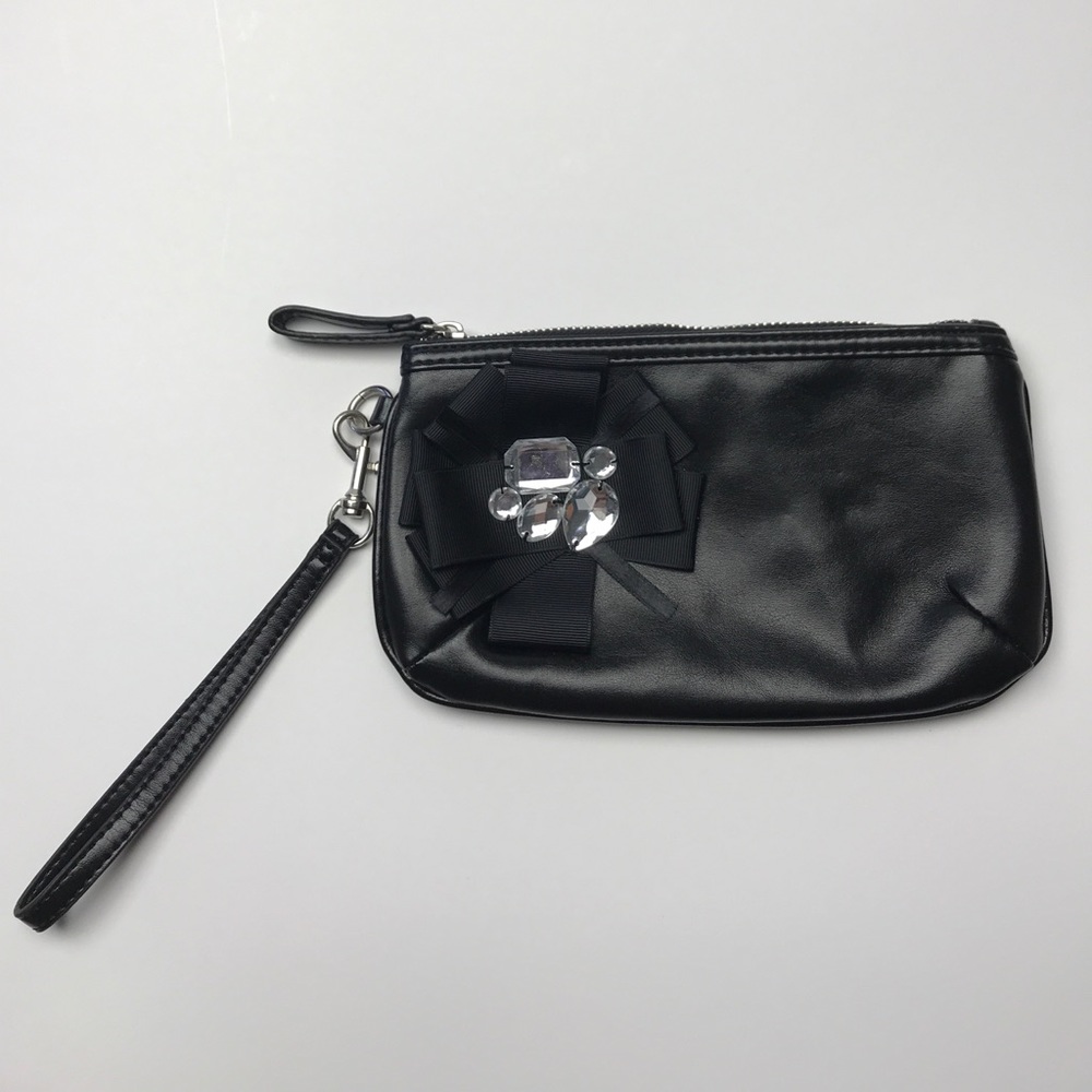 💛Like New Candie’s Black Clutch/Wallet