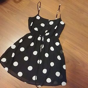 Forever 21 Polka Dot Spaghetti strap top