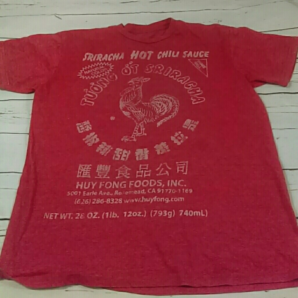 Savvy red shirt ( hot sauce)