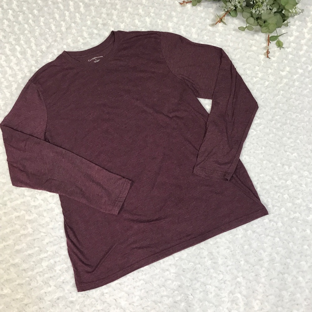 Croft & Barrow Long Sleeve T-Shirt women's Large