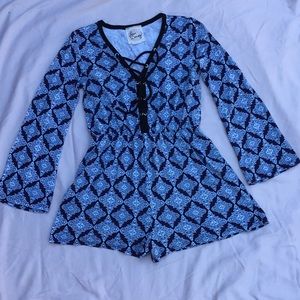 Adorable boutique long sleeved romper