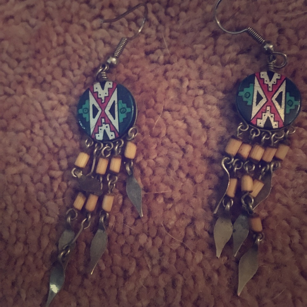 Small south west style earrings
