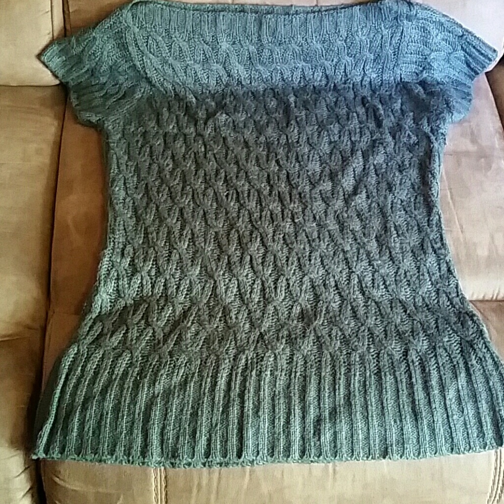 Cowl neck sweater top